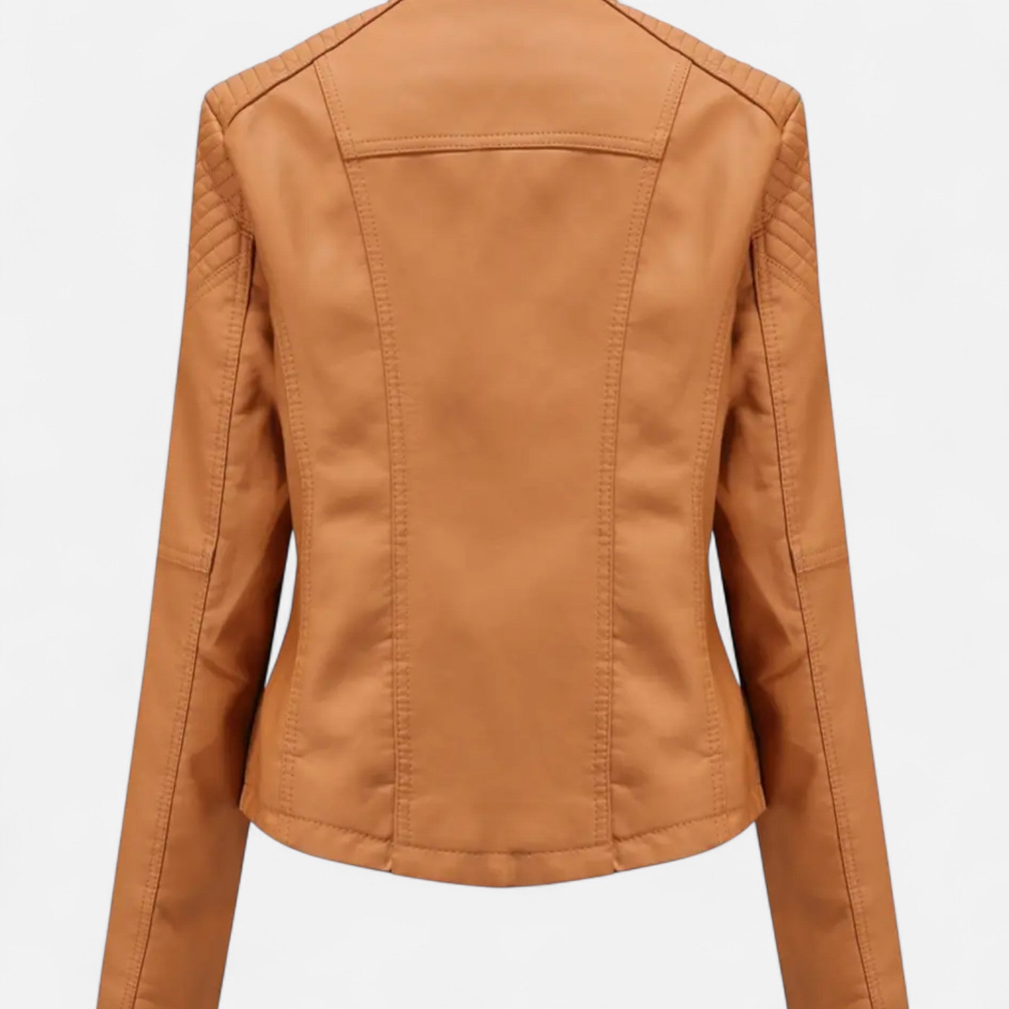 VELYXA | Women’s Short Jacket with Stand Collar and Pockets