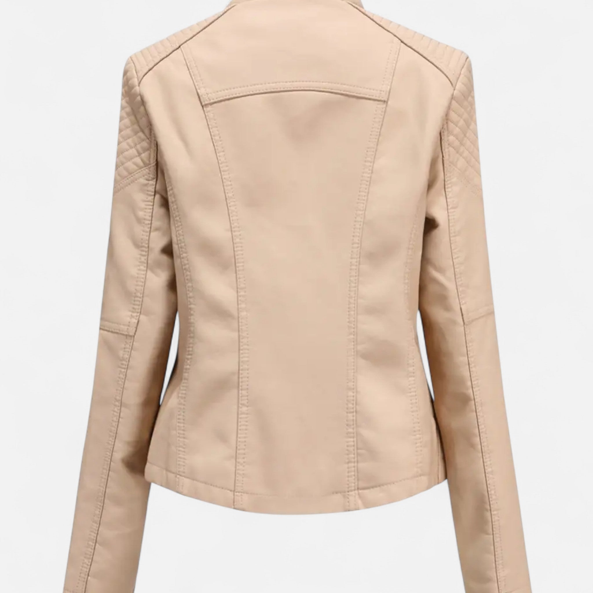 VELYXA | Women’s Short Jacket with Stand Collar and Pockets