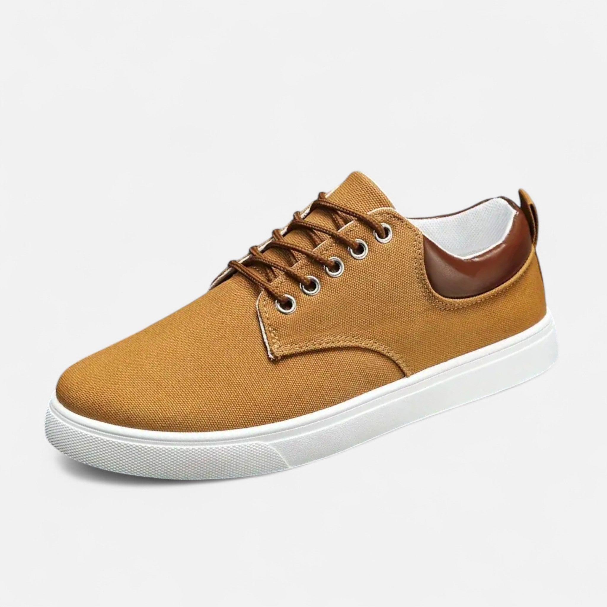 VELYXA | Men’s Low-Top Canvas Sneakers with Non-Slip Sole