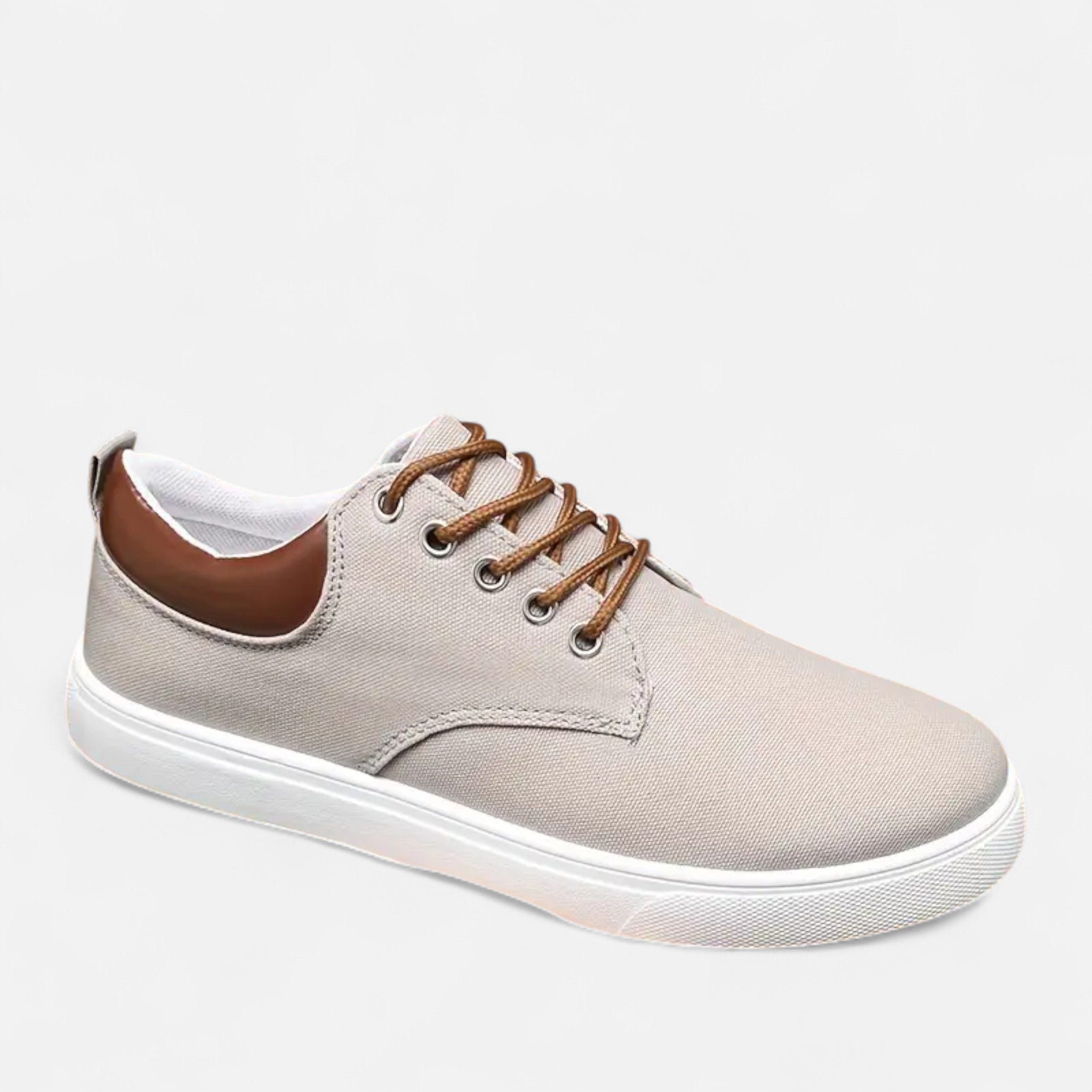 VELYXA | Men’s Low-Top Canvas Sneakers with Non-Slip Sole