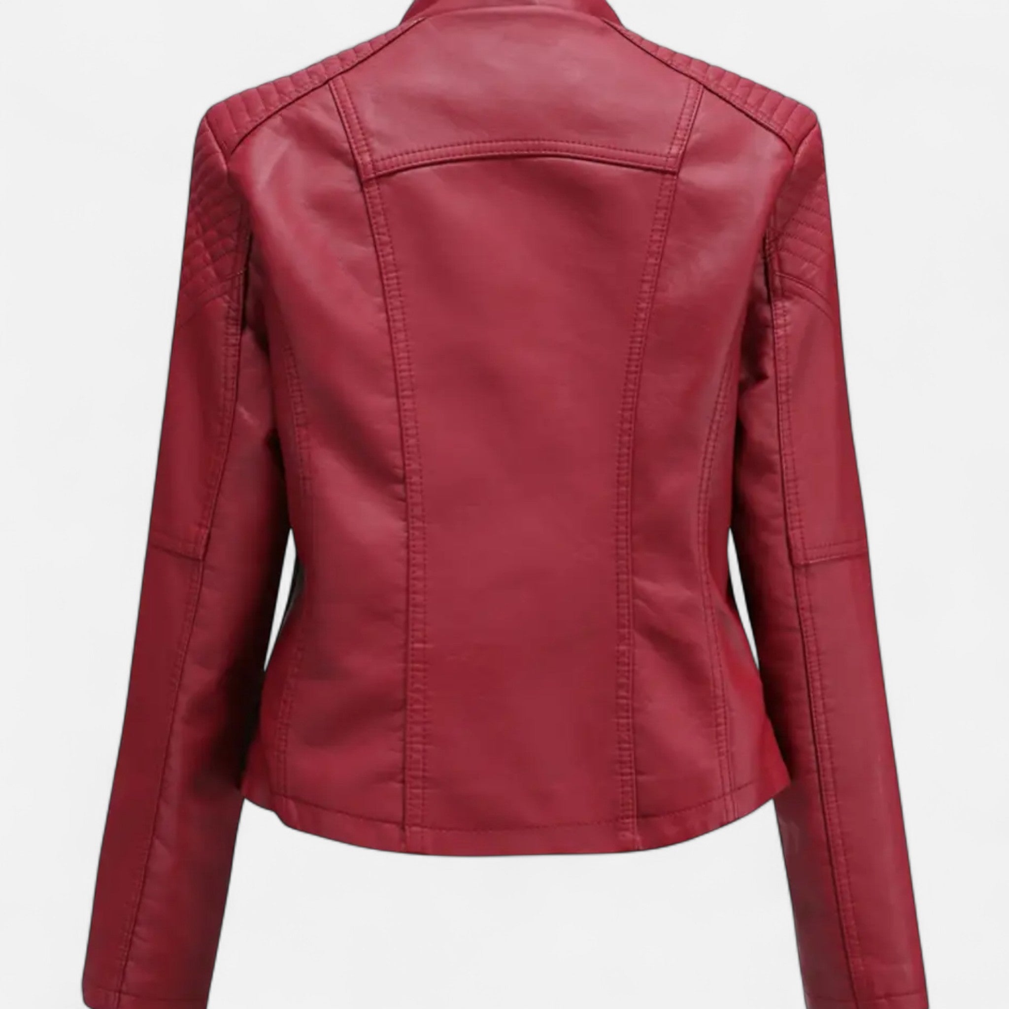 VELYXA | Women’s Short Jacket with Stand Collar and Pockets