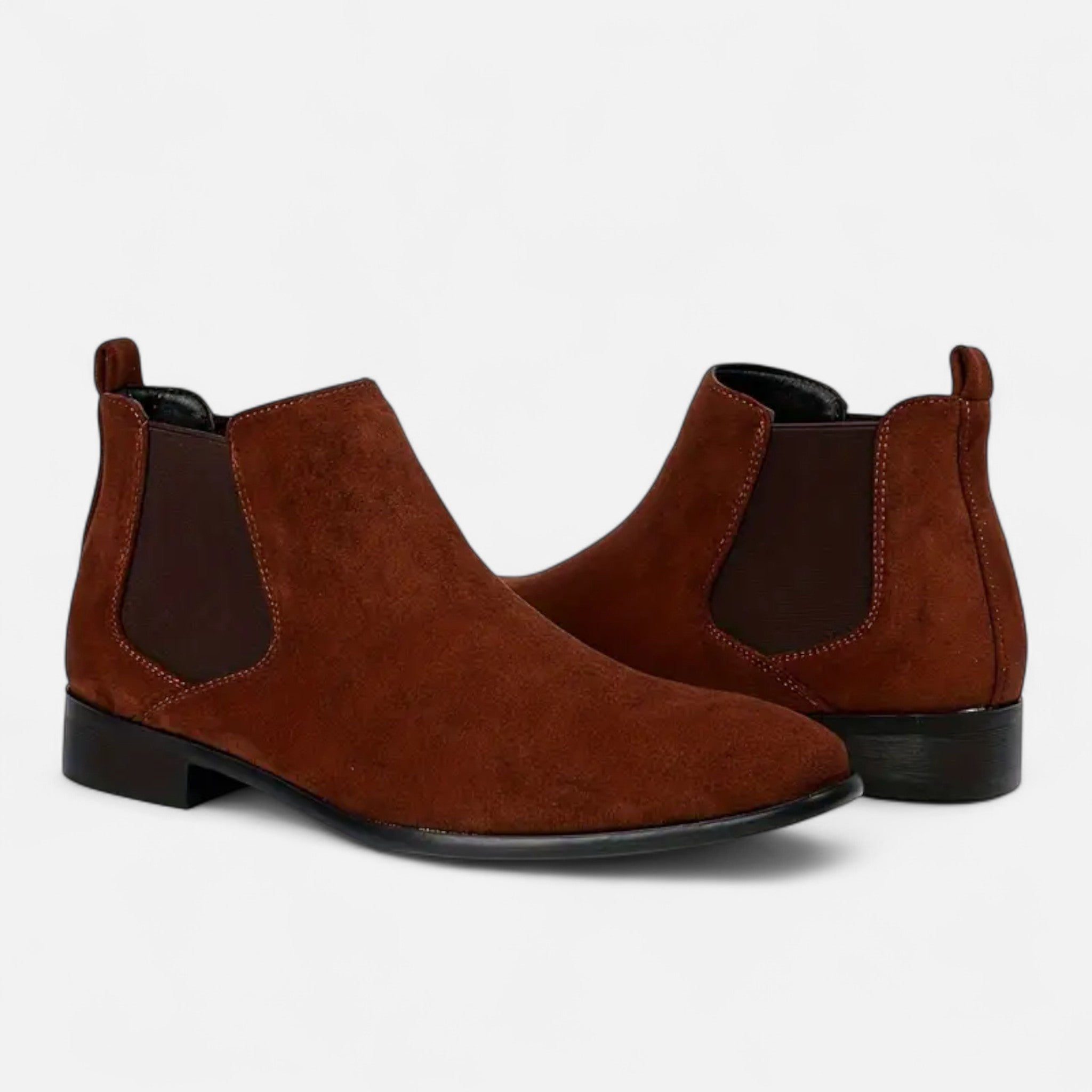 VELYXA | Men’s Slip-On Ankle Boots with Non-Slip Sole