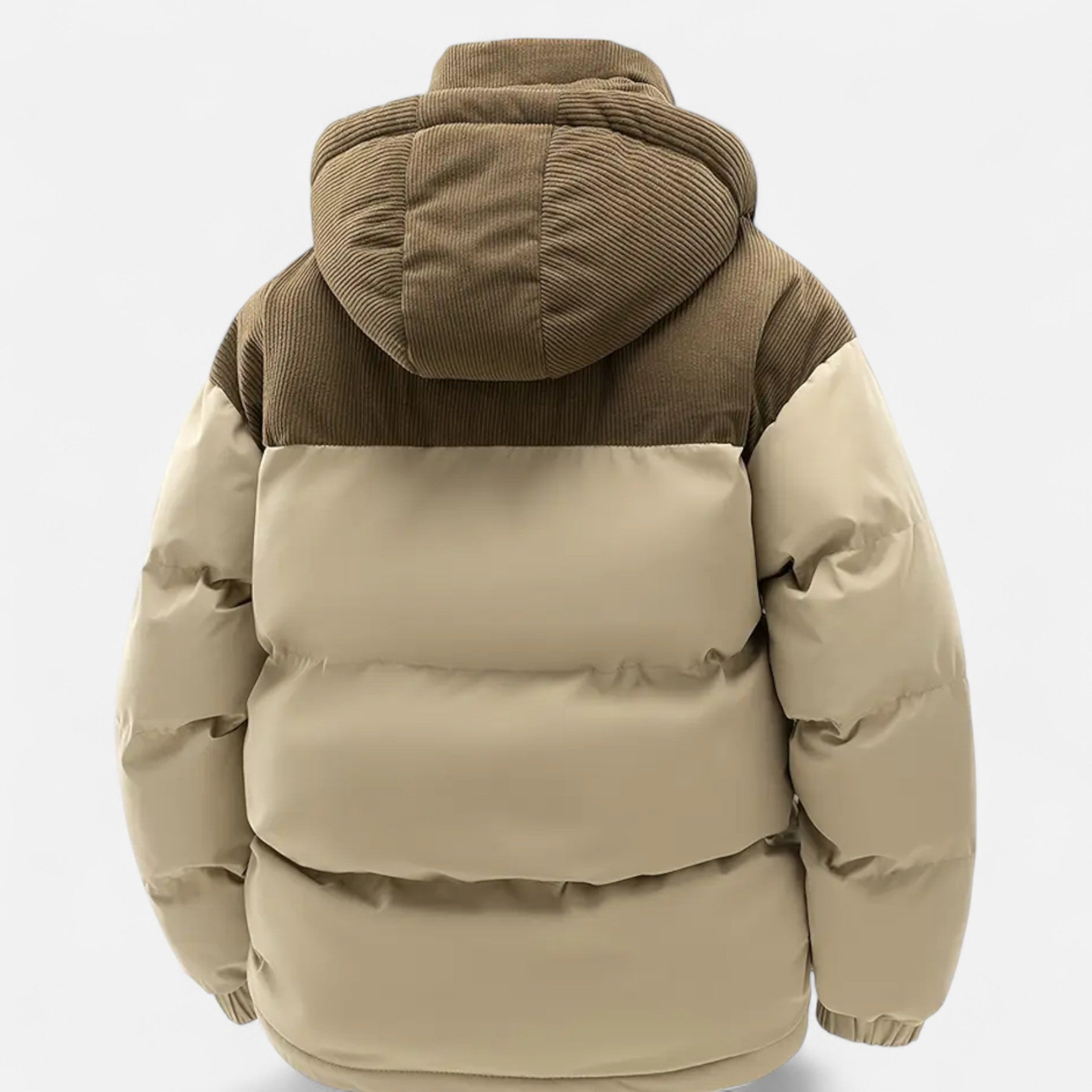 VELYXA | Men’s Hooded Cotton Zip-Up Jacket