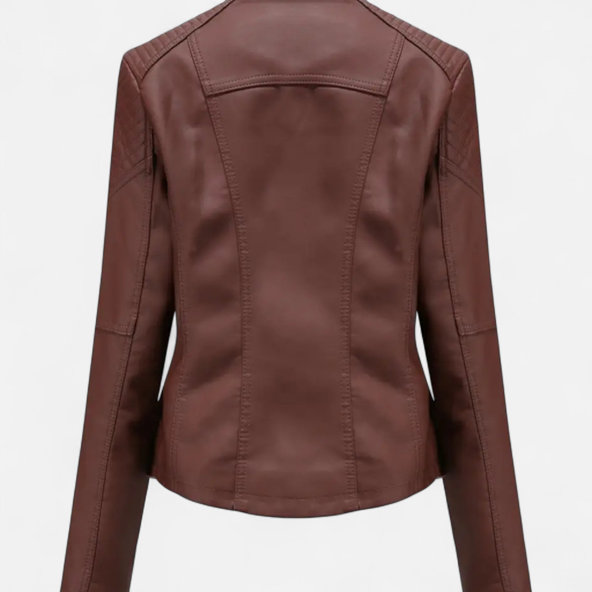 VELYXA | Women’s Short Jacket with Stand Collar and Pockets