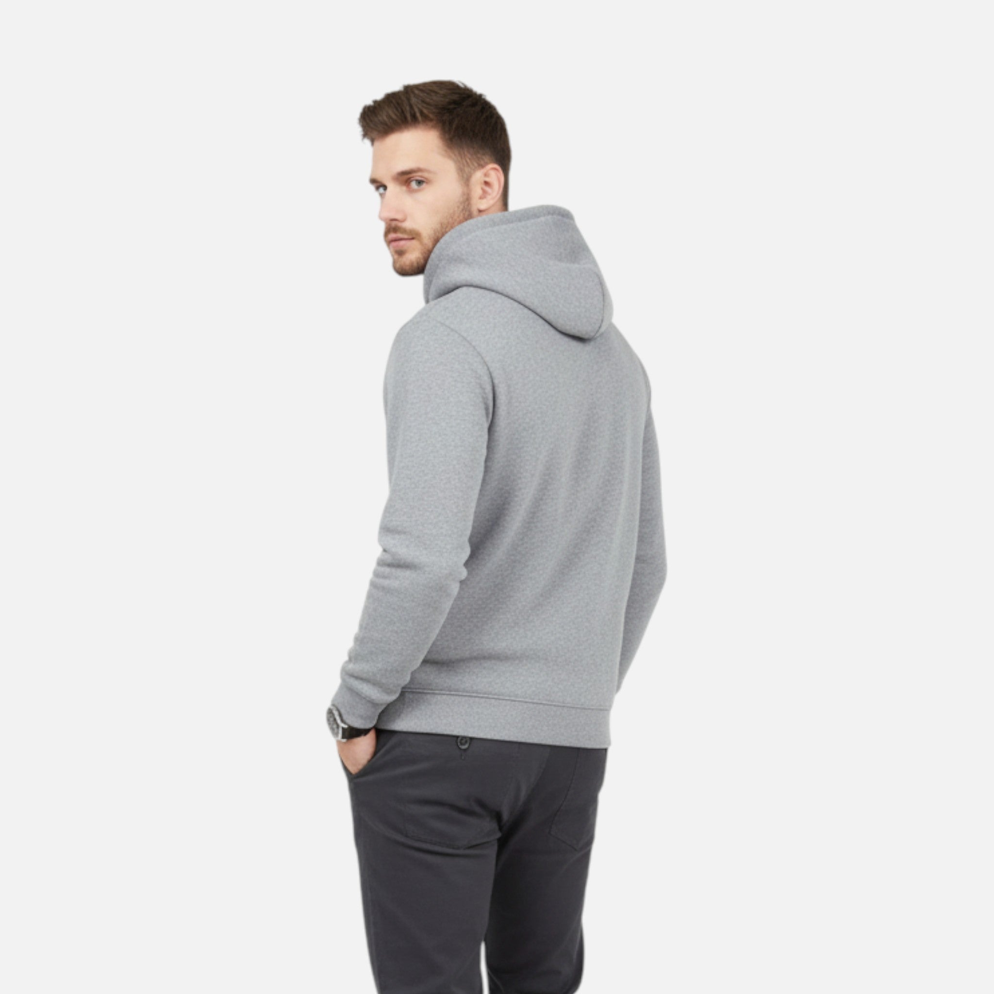 VELYXA | Men’s Relaxed Fit Hoodie with Fleece Lining