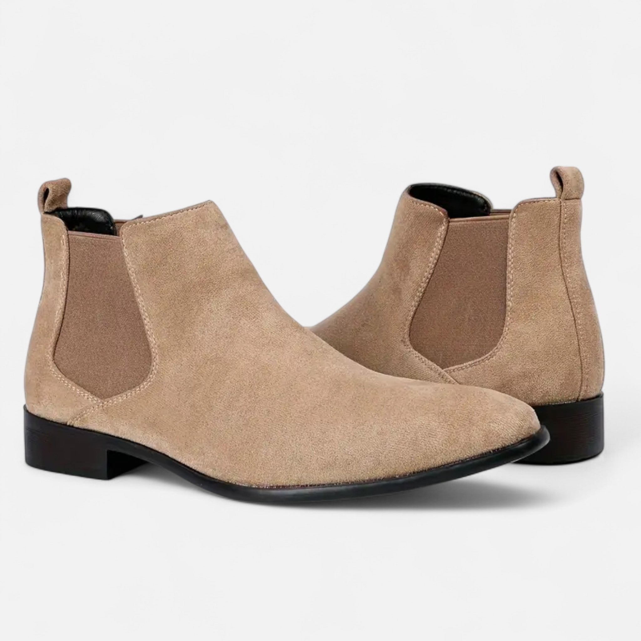 VELYXA | Men’s Slip-On Ankle Boots with Non-Slip Sole