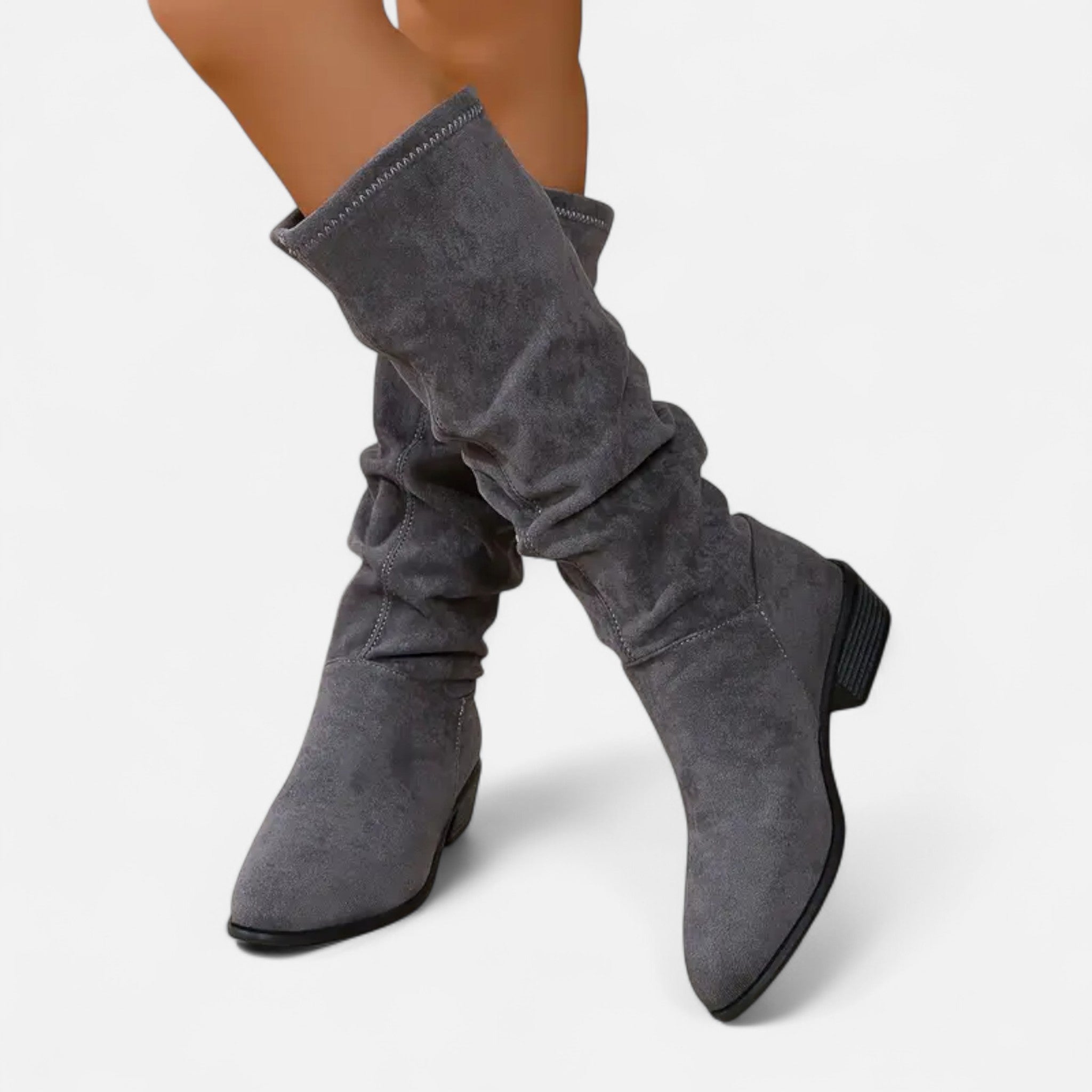 VELYXA | Women’s Knee-High Block Heel Boots