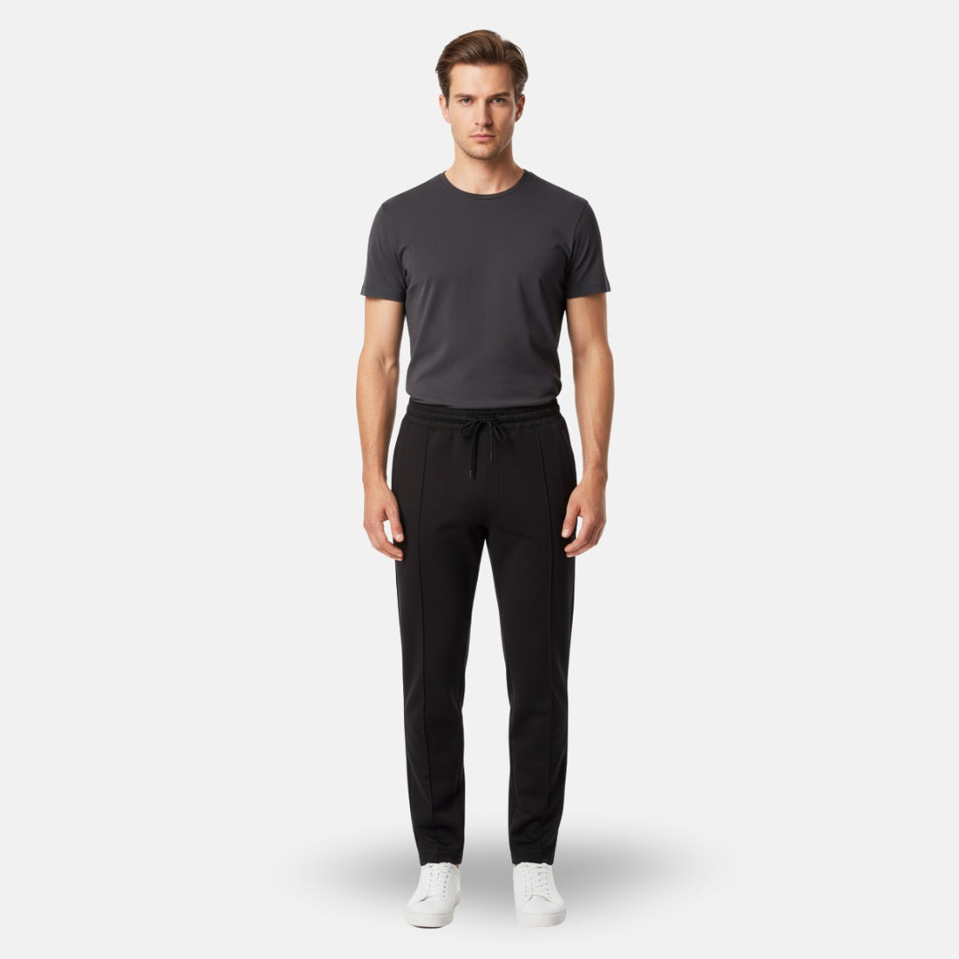 VELYXA | Men’s Business Trousers with Adjustable Drawstring Waist