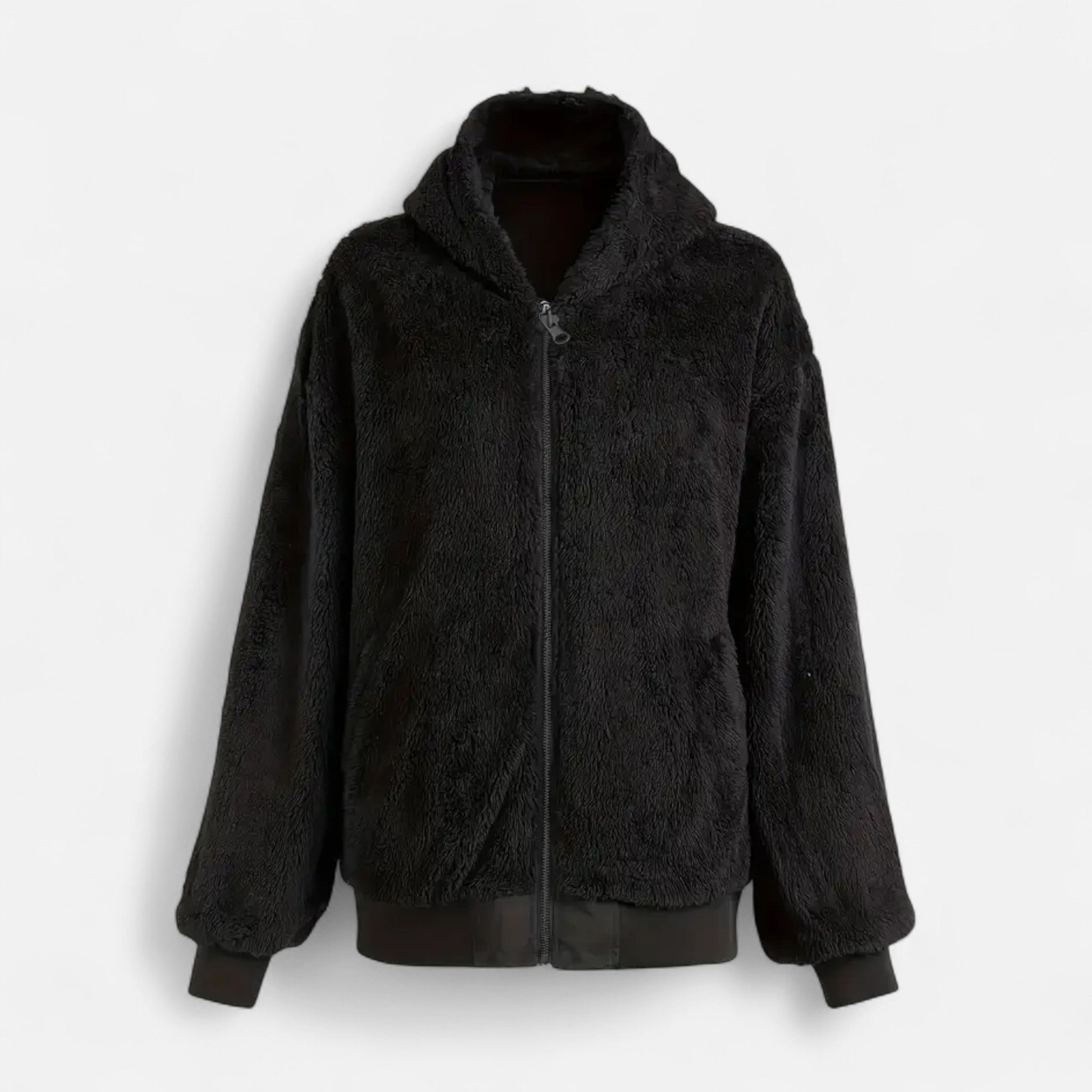 VELYXA | Women’s Polyester Bomber Jacket – Zip-Up