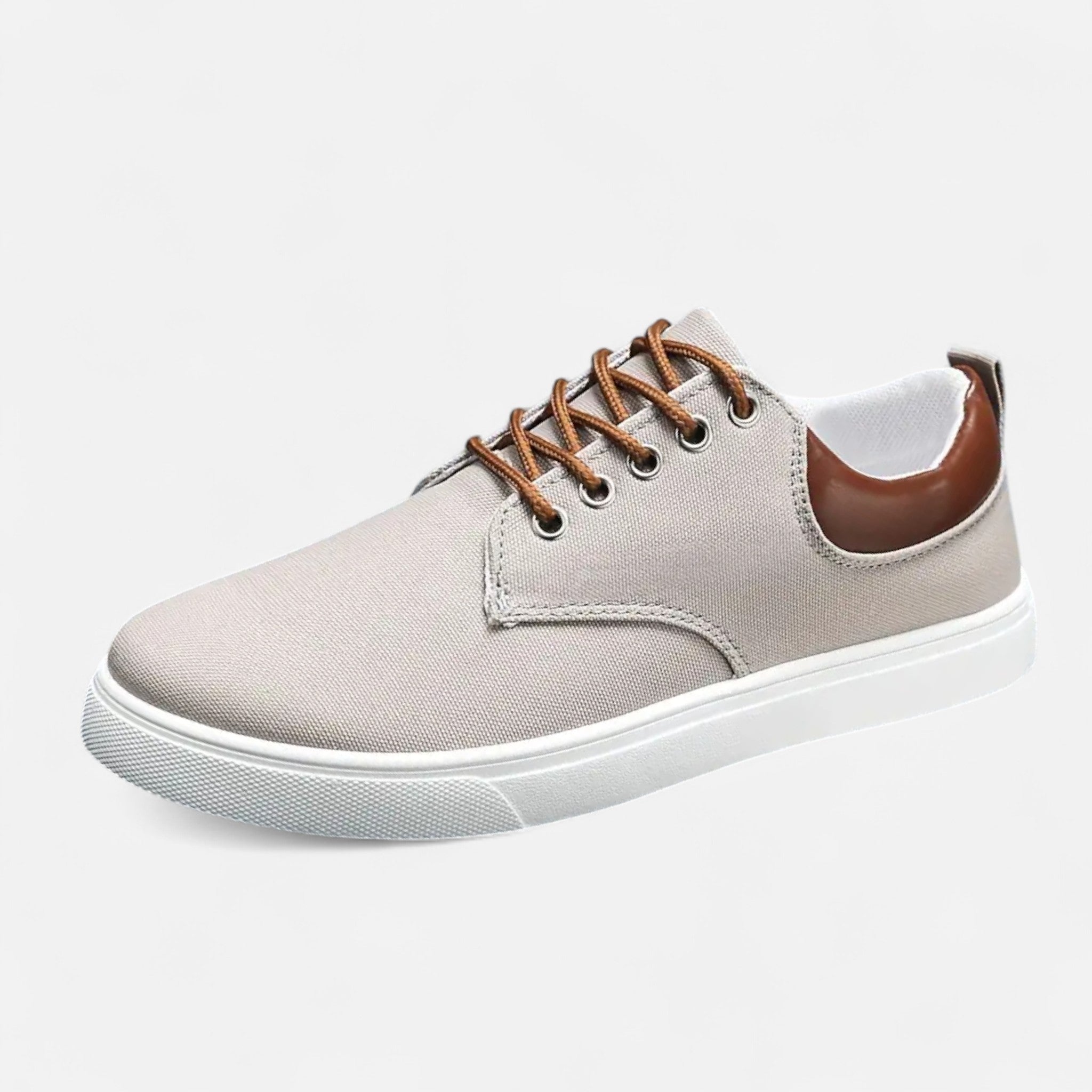 VELYXA | Men’s Low-Top Canvas Sneakers with Non-Slip Sole