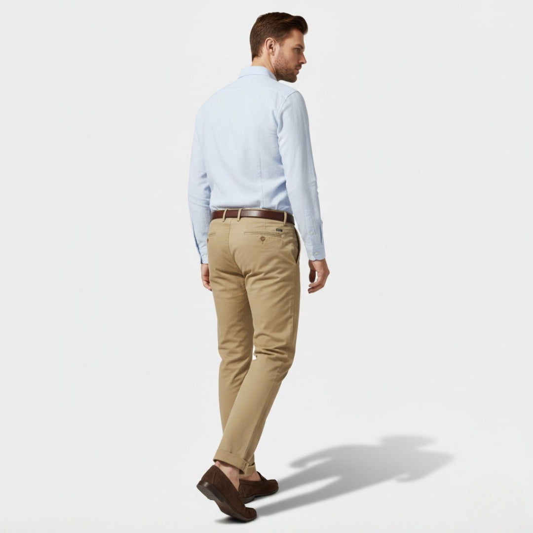 VELYXA | Men’s Cowhide Slip-On Loafers