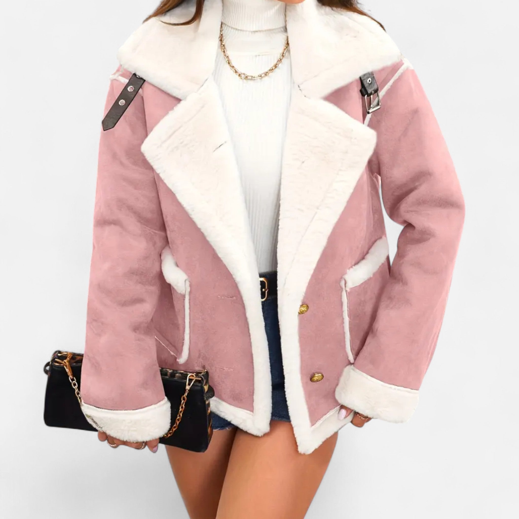 VELYXA | Women’s Winter Coat – Wool-Polyester Blend