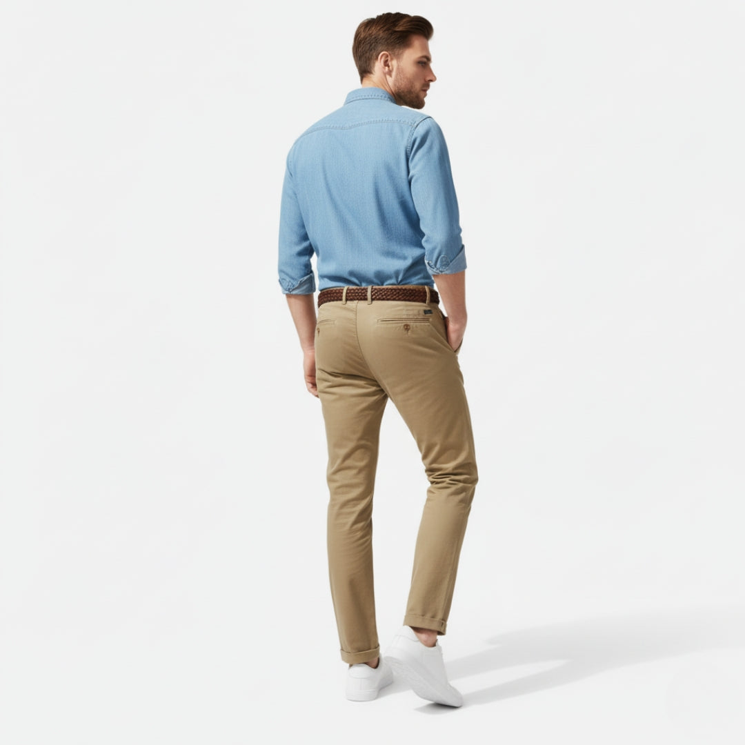 VELYXA | Men’s Low-Top Sneakers with Durable Sole