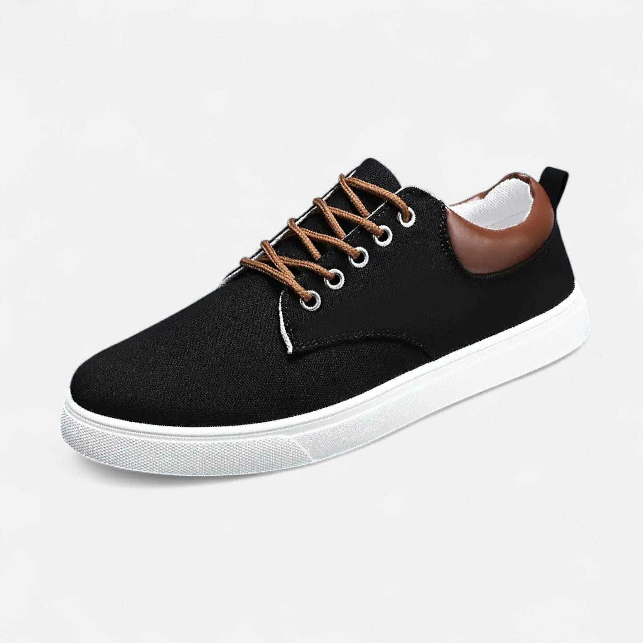 VELYXA | Men’s Low-Top Canvas Sneakers with Non-Slip Sole