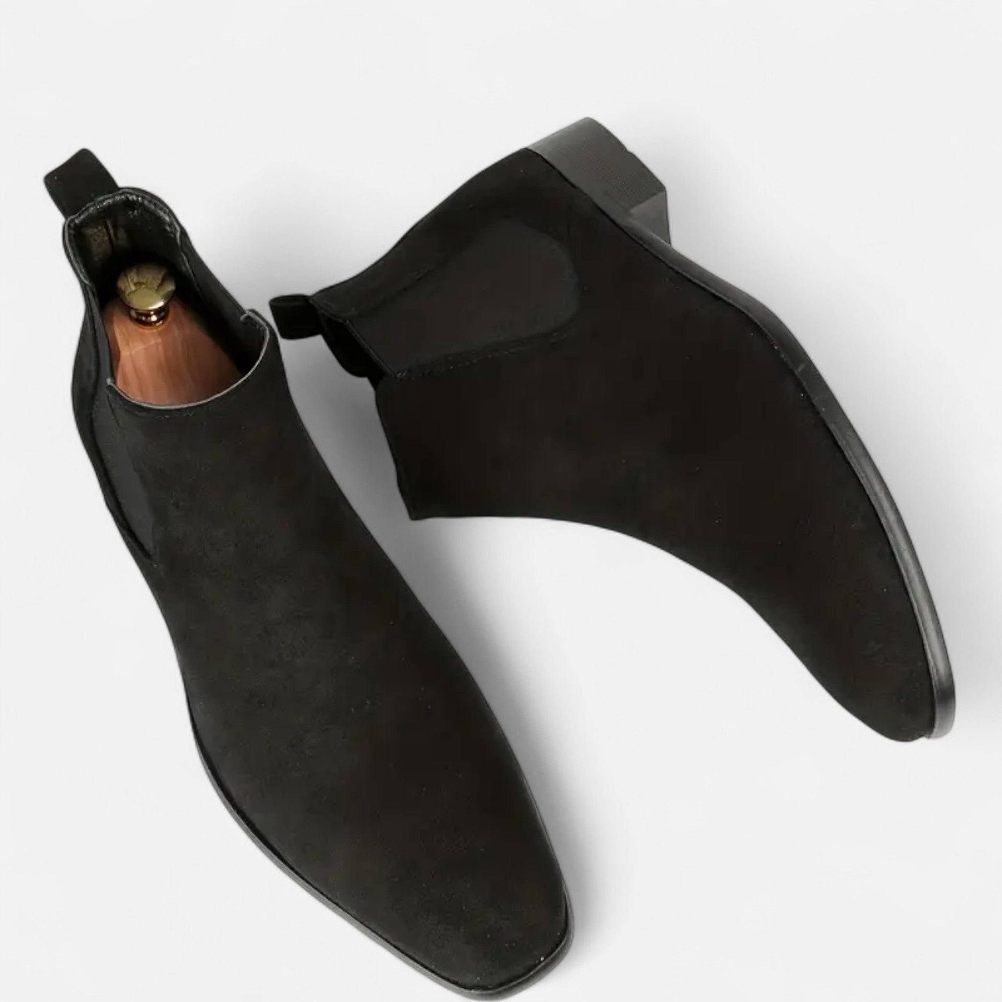VELYXA | Men’s Slip-On Ankle Boots with Non-Slip Sole